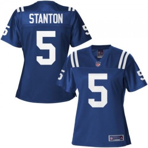 Pro Line Women's Indianapolis Colts Drew Stanton Team Color Jers