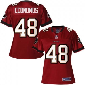 Pro Line Women's Tampa Bay Buccaneers Andrew Economos Team Color