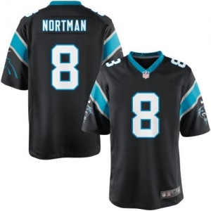 Nike Youth Carolina Panthers Brad Nortman Team Color Game Jersey