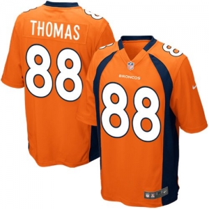 Nike Demaryius Thomas Denver Broncos Game Jersey - Orange