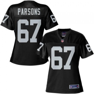 Pro Line Women's Oakland Raiders Alex Parsons Team Color Jersey