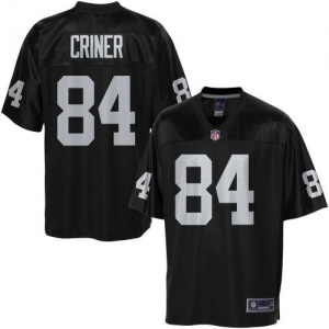 Pro Line Men's Oakland Raiders Juron Criner Team Color Jersey