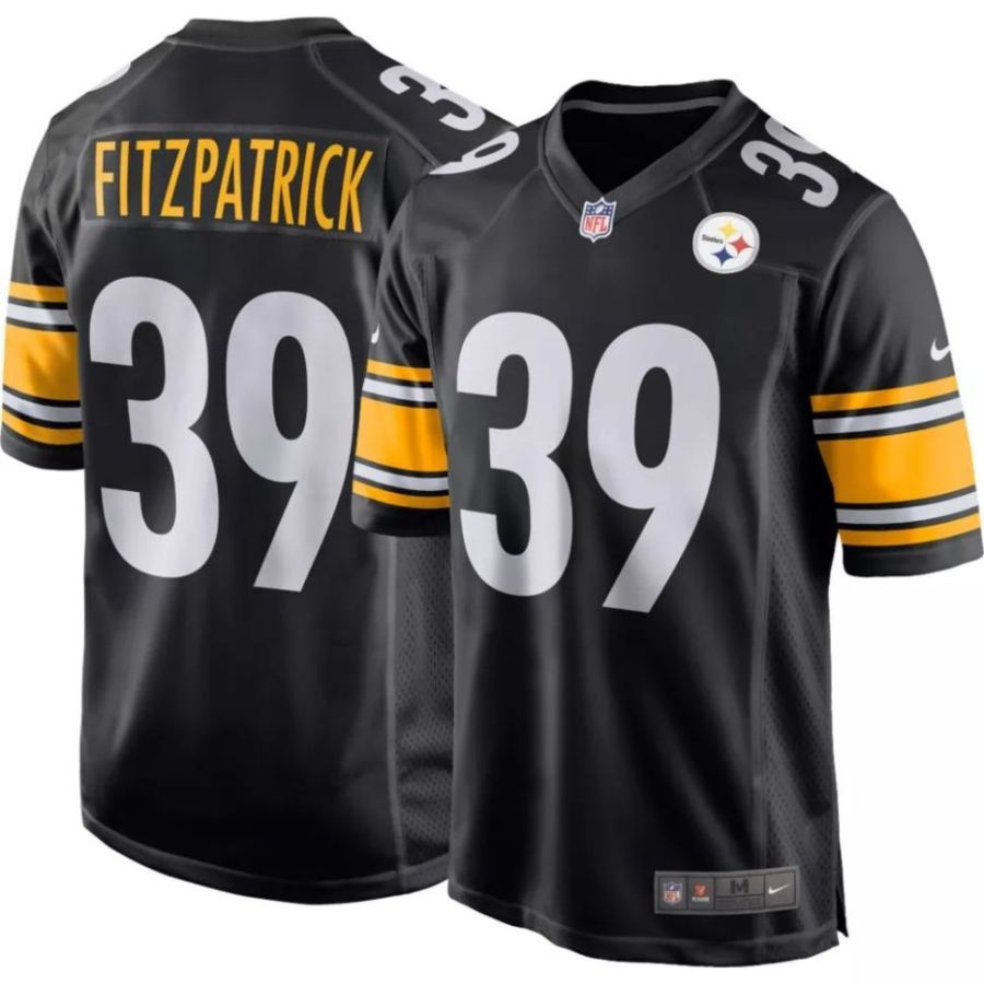 Nike Men's Pittsburgh Steelers Minkah Fitzpatrick #39 Black Game