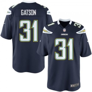 Nike Youth San Diego Chargers Greg Gatson Team Color Game Jersey