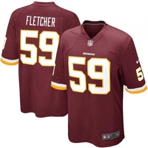 Nike Washington Redskins London Fletcher Game Jersey