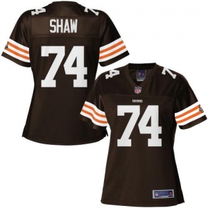 Pro Line Women's Cleveland Browns Jarrod Shaw Team Color Jersey