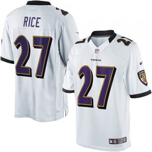 Nike Ray Rice Baltimore Ravens The Limited Jersey - White