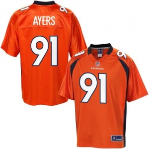 Pro Line Men's Denver Broncos Robert Ayers Team Color Jersey