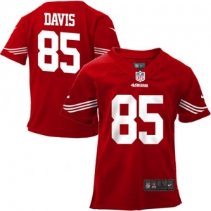 Nike Vernon Davis San Francisco 49ers Preschool Game Jersey - Re