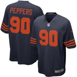 Nike Julius Peppers Chicago Bears Game Jersey - Navy Blue