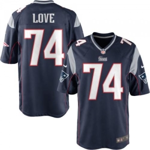 Nike Youth New England Patriots Kyle Love Team Color Game Jersey