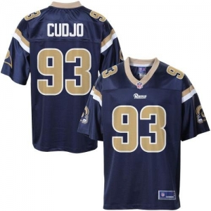 Pro Line Men's St. Louis Rams Jermelle Cudjo Team Color Jersey