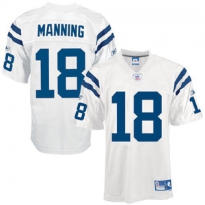 Reebok Peyton Manning Indianapolis Colts Premier Tackle Twill Je