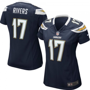 Nike Philip Rivers San Diego Chargers Women's Game Jersey - Navy