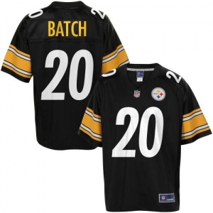 Pro Line Men's Pittsburgh Steelers Baron Batch Team Color Jersey