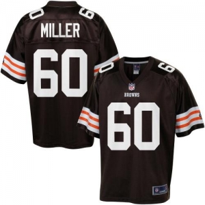 Pro Line Men's Cleveland Browns Ryan Miller Team Color Jersey