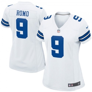 Nike Tony Romo Dallas Cowboys Women's Game Jersey - White