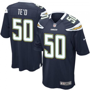 Nike Manti Te'o San Diego Chargers 2013 NFL Draft Game Jersey -