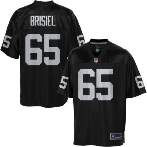 Pro Line Men's Oakland Raiders Mike Brisiel Team Color Jersey