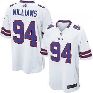 Nike Buffalo Bills Mario Williams Game White Jersey