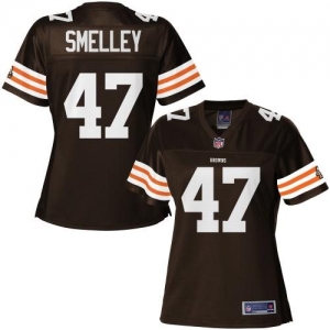 Pro Line Women's Cleveland Browns Brad Smelley Team Color Jersey