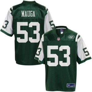 Pro Line Men's New York Jets Josh Mauga Team Color Jersey