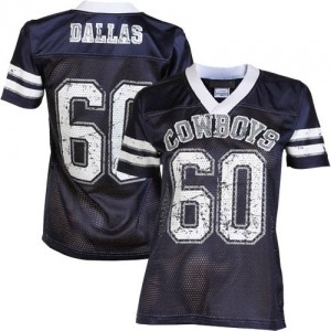 Dallas Cowboys Womens Team Spirit Jersey - Navy Blue