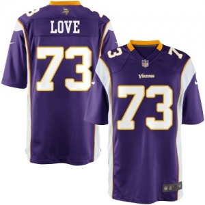 Nike Youth Minnesota Vikings DeMarcus Love Team Color Game Jerse