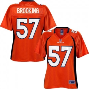 Pro Line Women's Denver Broncos Keith Brooking Team Color Jersey