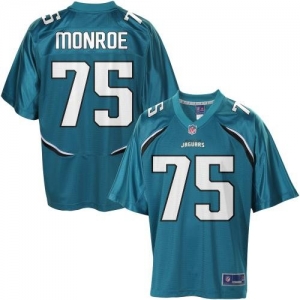 Pro Line Men's Jacksonville Jaguars Eugene Monroe Team Color Jer