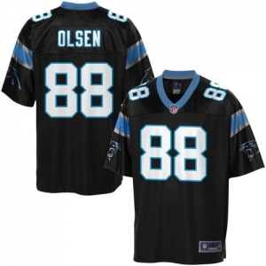 Pro Line Men's Carolina Panthers Greg Olsen Team Color Jersey