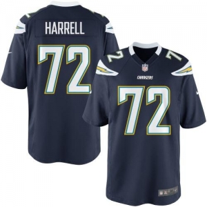 Nike Youth San Diego Chargers Logan Harrell Team Color Game Jers