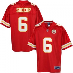 Pro Line Men's Kansas City Chiefs Ryan Succop Team Color Jersey