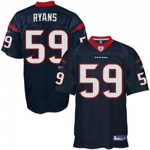 Reebok DeMeco Ryans Houston Texans Authentic Jersey - Navy Blue