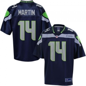 Pro Line Men's Seattle Seahawks Charly Martin Team Color Jersey