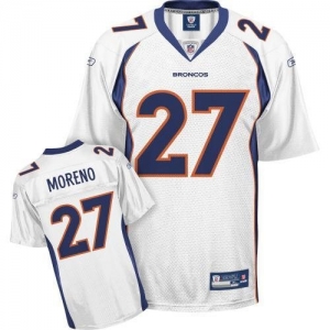 Reebok Knowshon Moreno Denver Broncos Replica Jersey - White