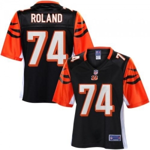 Pro Line Women's Cincinnati Bengals Dennis Roland Team Color Jer