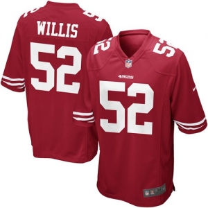 Nike Patrick Willis San Francisco 49ers Game Jersey - Scarlet