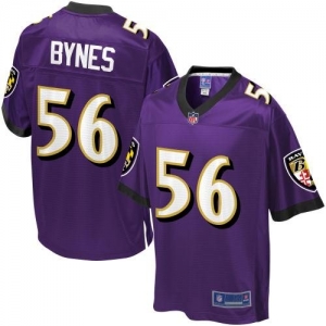 Pro Line Men's Baltimore Ravens Josh Bynes Team Color Jersey