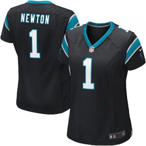 Nike Cam Newton Carolina Panthers Womens The Limited Jersey - Bl