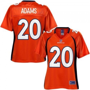 Pro Line Women's Denver Broncos Mike Adams Team Color Jersey