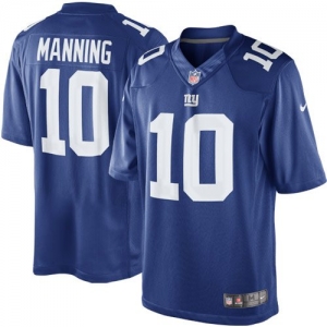 Nike Eli Manning New York Giants The Limited Jersey - Royal Blue