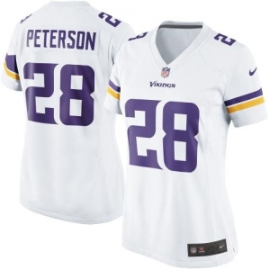 Nike Adrian Peterson Minnesota Vikings Women's New 2013 Game Jer