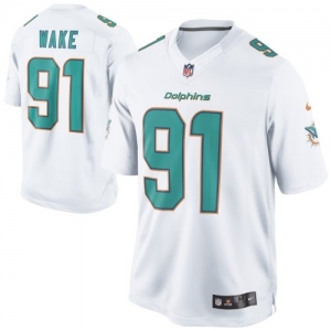 Nike Cameron Wake Miami Dolphins The Limited Jersey - White