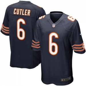 Nike Jay Cutler Chicago Bears Youth Game Jersey - Navy Blue -