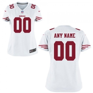 Nike Women's San Francisco 49ers Customized White Game Jersey