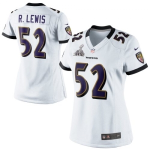 Nike Ray Lewis Baltimore Ravens Ladies Super Bowl XLVII Game Jer