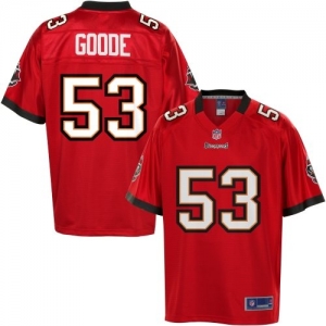 Pro Line Men's Tampa Bay Buccaneers Najee Goode Team Color Jerse