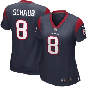 Nike Matt Schaub Houston Texans Women's Game Jersey - Navy Blue