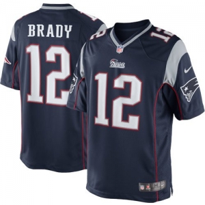 Nike Tom Brady New England Patriots The Limited Jersey - Navy Bl